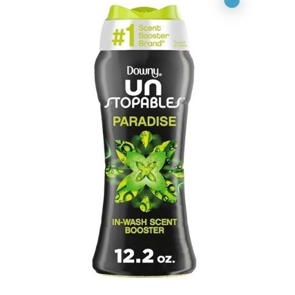 Downy Unstopables In Wash Scent‎ Booster Beads, Paradise Scent, 12.2 oz x 3